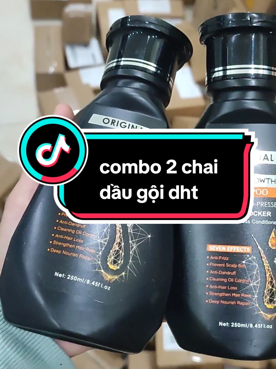 Combo 2 chai dầu gội hỗ trợ cải thiện rụng tóc và hỗ trợ mọc tóc DHT #daugoidht #hói_đầu #rụng_tóc #beautycitynew #daugoidaumoctoc 