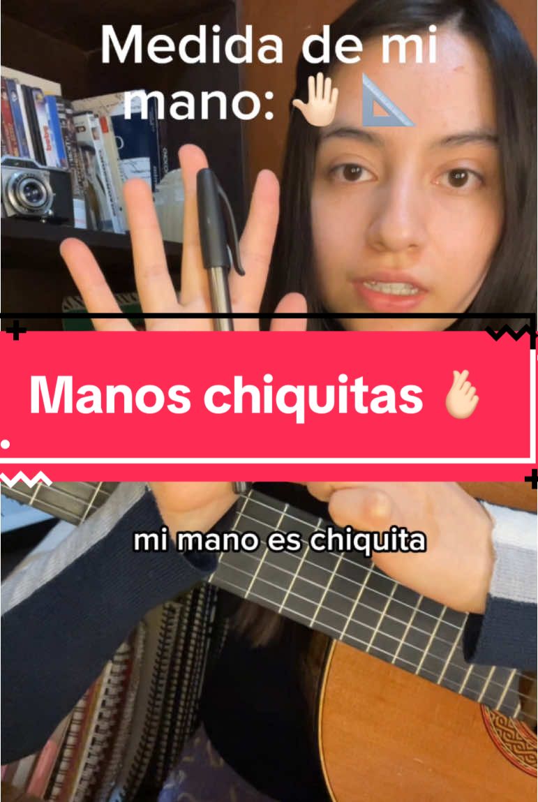 ¿Es verdad que necesitamos manos grandes para tocar un instrumento?  Con este ejercicio pueden empezar para abrir más sus deditos y tocar esas piezas en la guitarra con extensiones. #músicos #tipsguitarra #guitarra #mornisguitarra #manos 