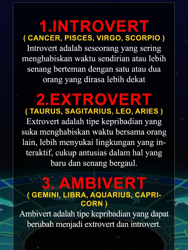 kepribadian zodiak #zodiac  #astrology 