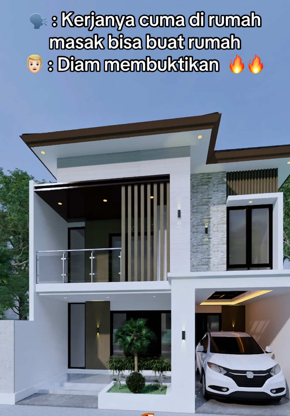 Yakin bisa bersama ARC Desain #rumah #rumahminimalis #rumahmodern #rumahminimalismodern #rumahmewah #rumah2lantai #housedesign #viral #trending #fypシ゚ #tiktok 