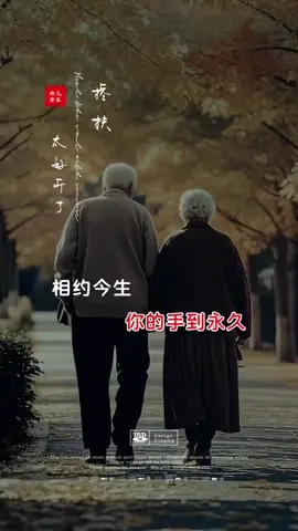 #攙扶 #新歌推薦 #tiktok熱門音樂 #抖音熱門 #歌词句句入心 #伤感音乐 婚姻是壹座橋，相依相擁走士橋頭時是青年；手牽著手走在橋上時是中年，相互攙扶走下橋時是老年