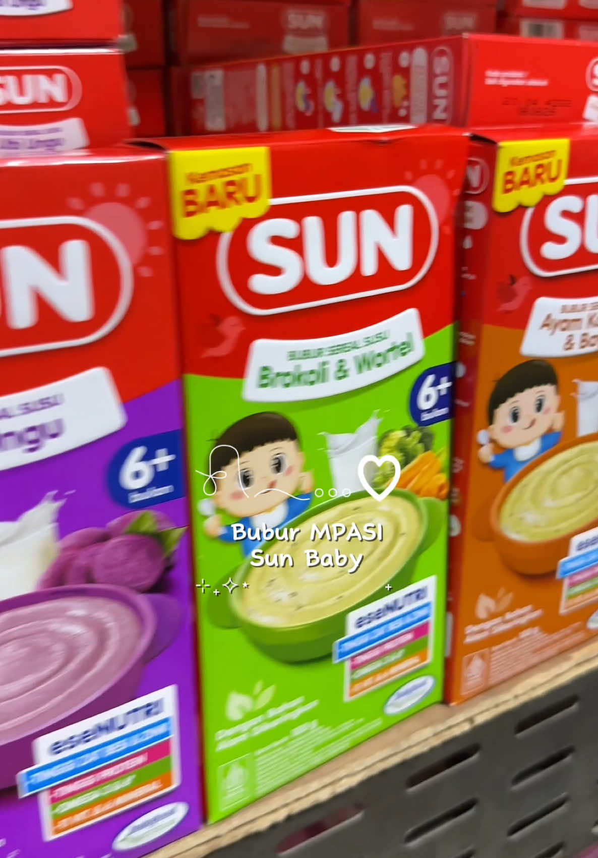 Moms and Dads siapa yang suka kasih bubur MPASI Sun untuk si kecil?? Selain sehat dan rasanya yang enak, bubur Sun juga saset banget lho dibuatnya🫶🏻 #sun #sunmpasi #bubursun #mpasi #mpasisehat 