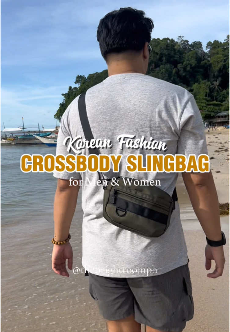 top recommended sling bag for men pangdaily use na quality! #slingbag #crossbodybag #travelbag 