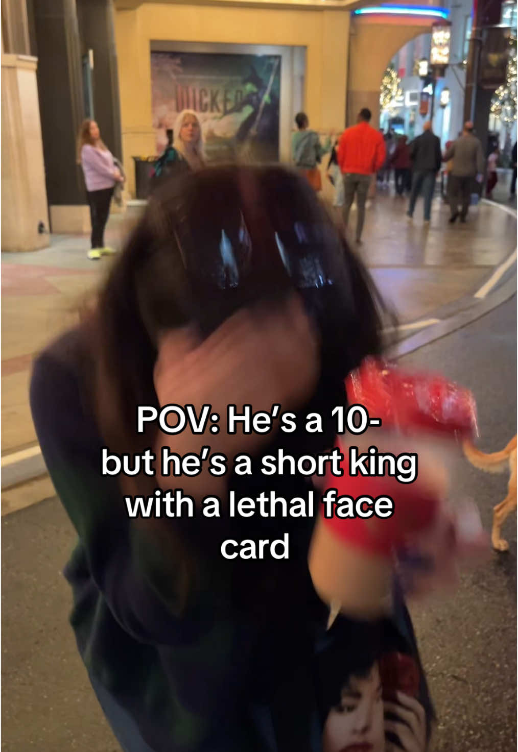 why does this always happen to me #shortking #pov #thegrove #losangeles #cringe 