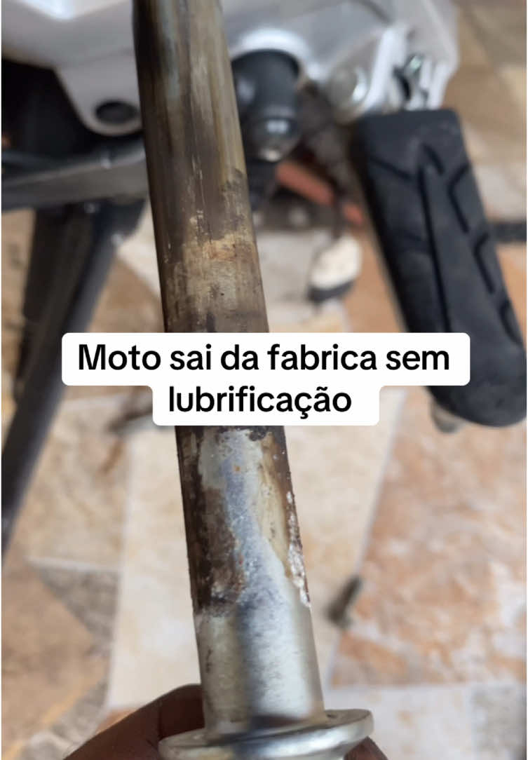 Moto zera sem lubrificaçao