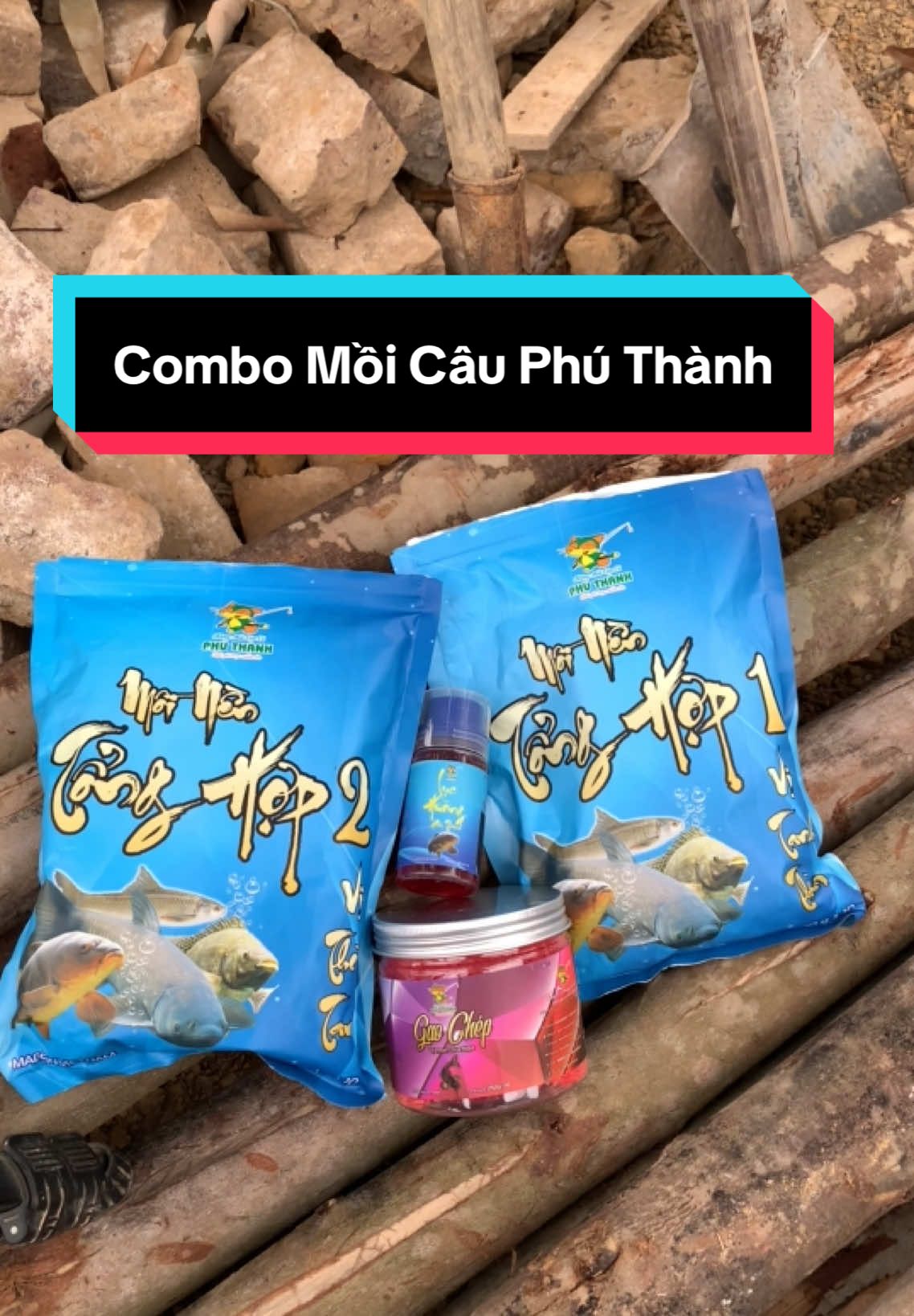 Combo Mồi Câu Cá Phú Thành #xuhuong #cauca #caucagiaitri 