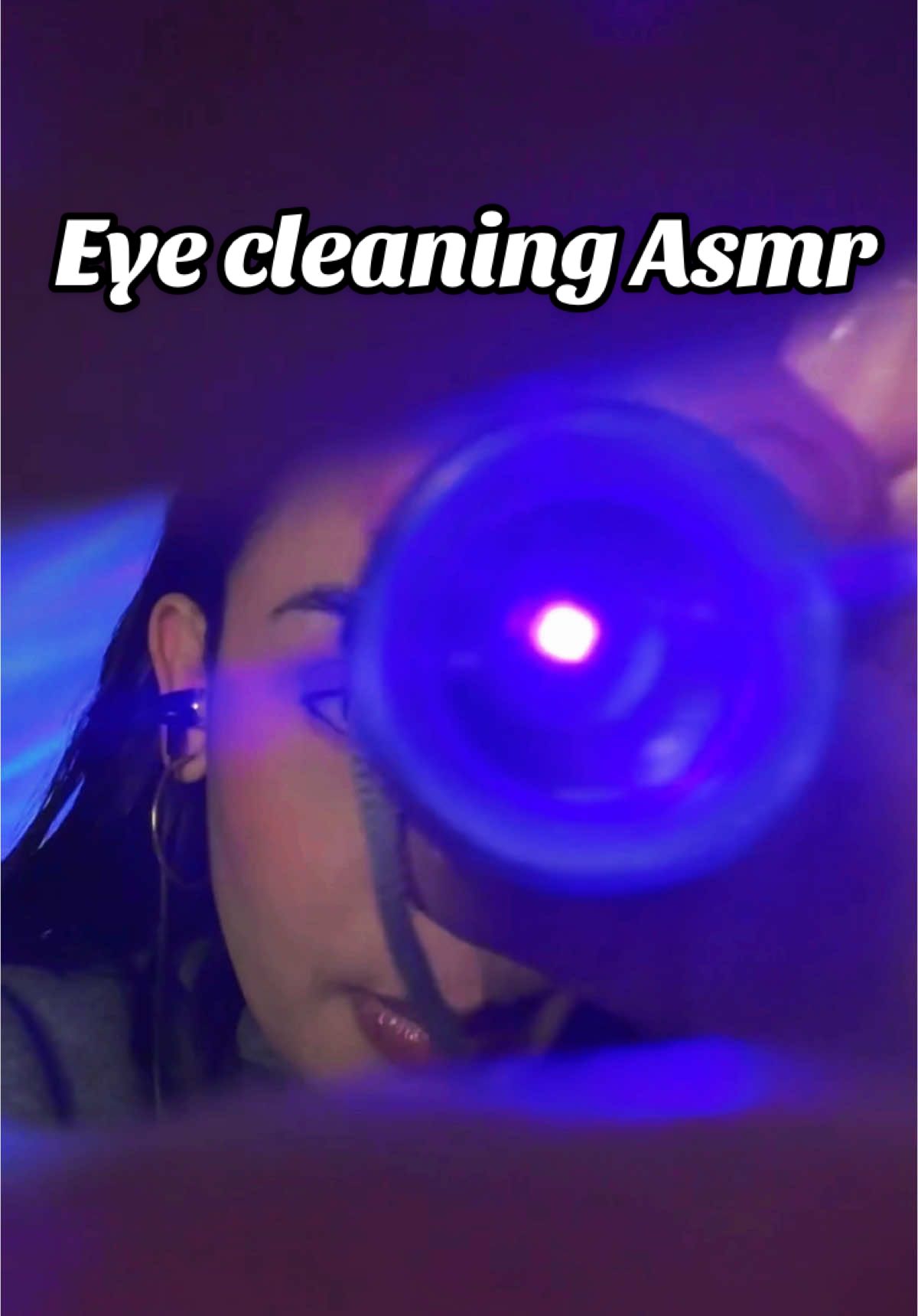 Asmr eye check or cleaning 🤷🏻‍♀️#asmr #asmreyeexam #asmreyecleaning #asmrsounds #asmrexam #asmrtiktoks #asmrtiktok #asmrvideo #asmrfyp 