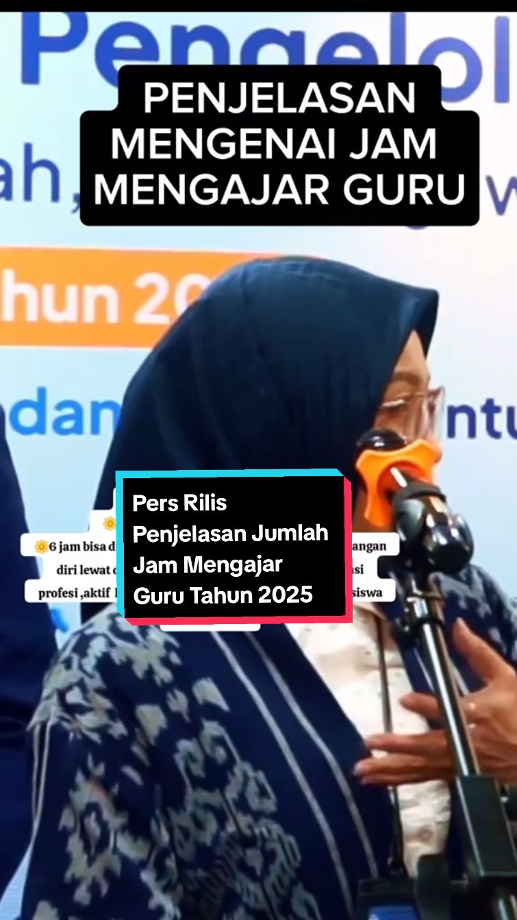 Pers Rilis Mengenai jam mengajar guru Pemenuhan 24 jam mengajar  🌼18 jam dihitung tatap muka di kelas  🌼6 jam bisa dihitung dari kegiatan lain seperti pengembangan diri lewat diklat , aktif  dalam kepengurusan organisasi profesi ,aktif  kegiatan di sekolah ataupun membimbing siswa di luar kelas.  Kita tunggu saja permennya.  #infoguru #guru #infopppk #pengelolaankinerjaguru #guruhebat #ekinerjaguru #guru2024 #guru #infopppk #ekinerja #merdekabelajar #ekinerjapmm #pppk 