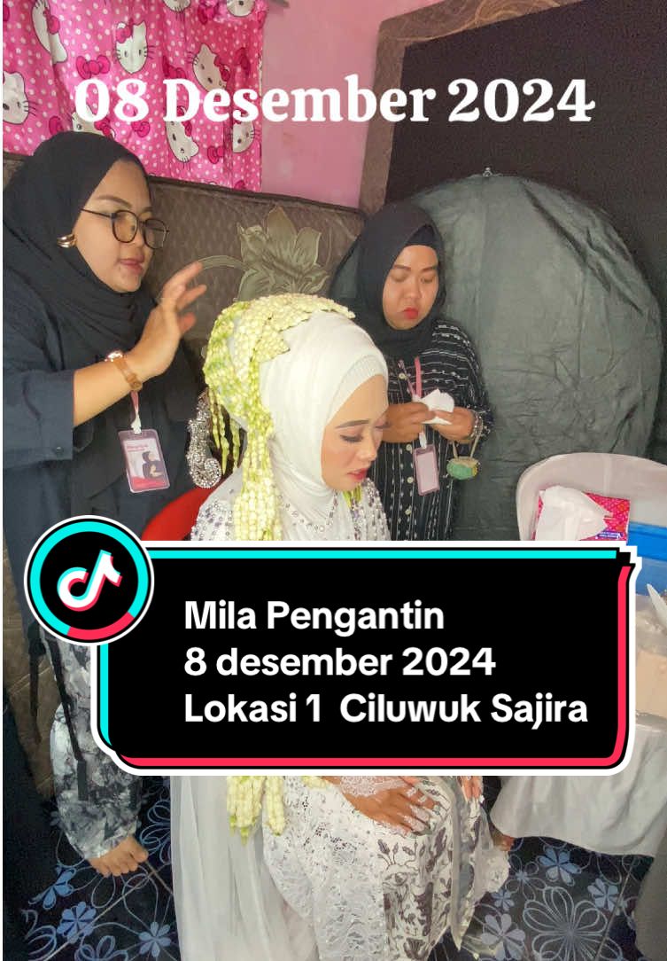 Pengantin Lokasi 1 di 8 desember 2024 ✨# #muajakarta #muahits #paketwedding 