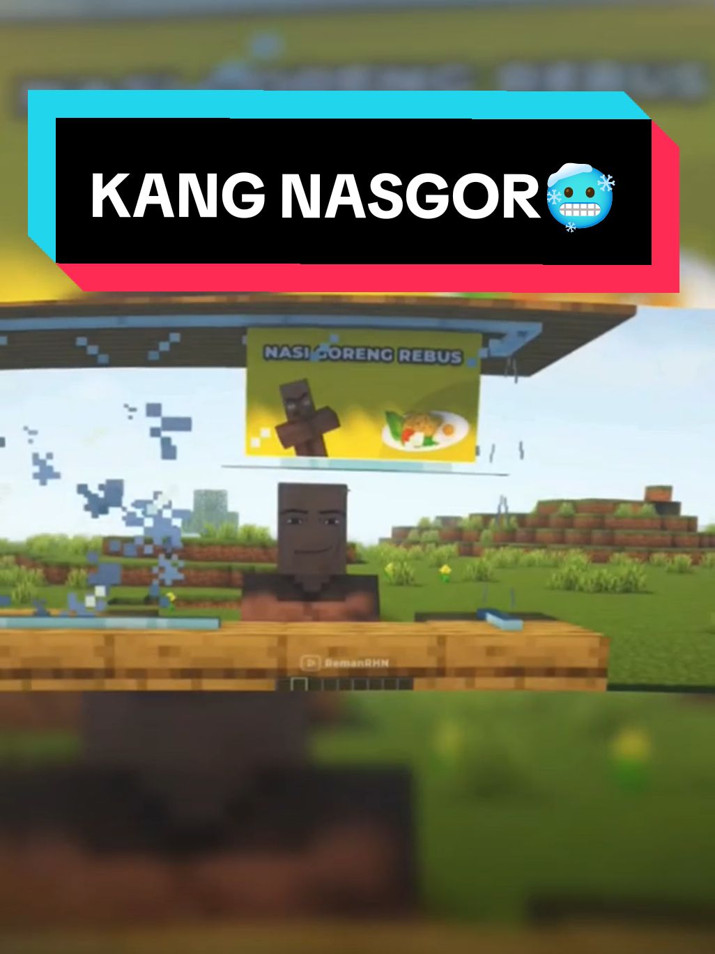 KANG NASGOR 🗿🥶🥶😱 #FYP #REMANRHN #REMANEDIT #FYP #Minecraft 