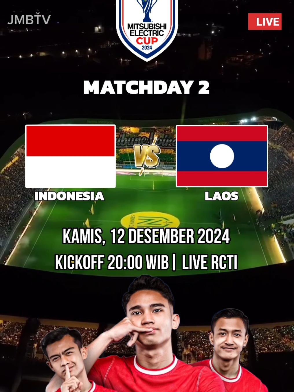 JADWAL INDONESIA VS LAOS AFF 2024 #timnasindonesia #pssi #aseancup2024 #aff2024 #sepakbola 