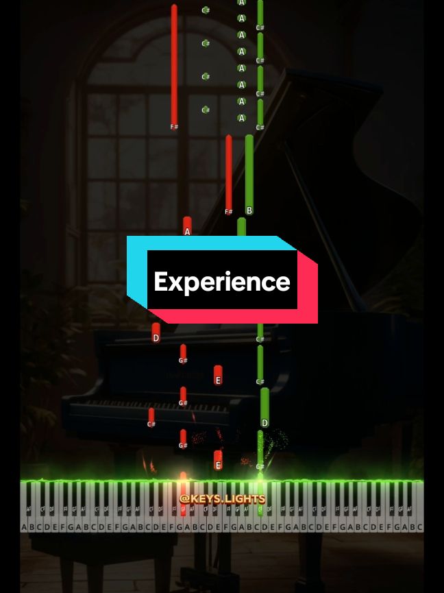 🟢 Experience - Ludovico Einaudi (Easy Piano Tutorial) #piano #pianotutorial #easypiano #easypianotutorial #experience #ludovicoeinaudi 