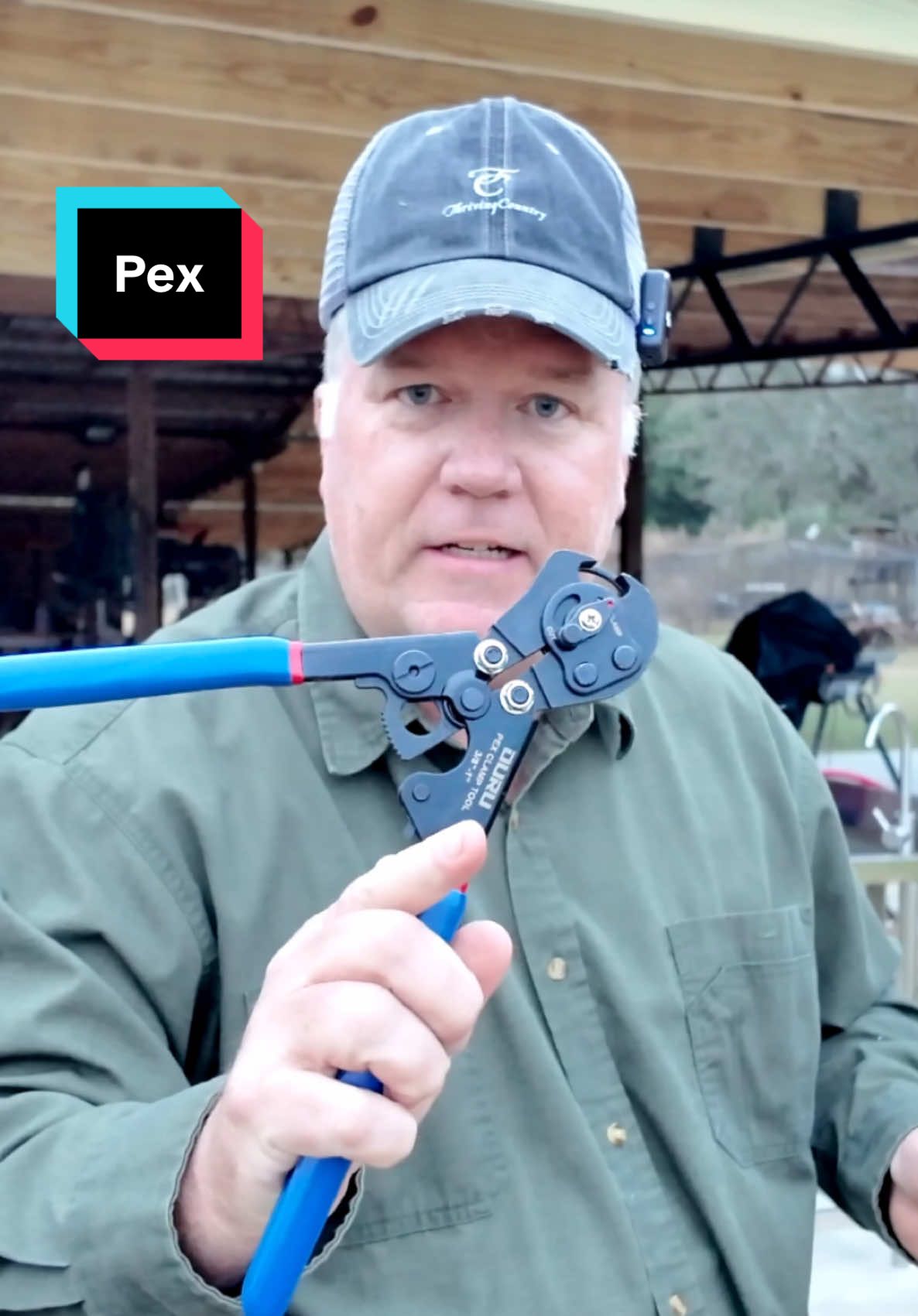 Pex pipe is not only for the pros. You too can install and repair pex waterlines. Grab this crimp tool from right here on the TikTok shop and you too can work waterlines like a pro. #tools #construction #plumbing #waterline #giftguide #tiktokshopblackfriday #tiktokshopcybermonday #thrivingcountry 