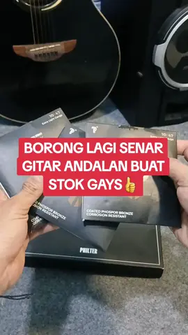 ni buat yg nanya, pake senar apa👍 buat yg mau bisa kalian pesan di keranjang#senargitar #senargitarphilter #senargitarphilterlx #senargitaroriginal #senargitarrecomended 