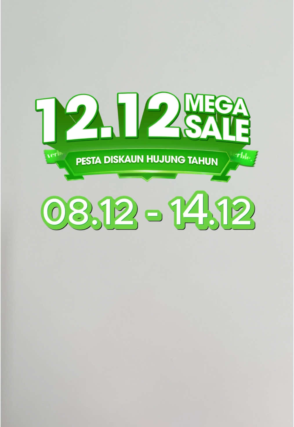 Mega sale 12.12 up to 40% off from 8.12 - 14.12 #verble #verblemalaysia #sale1212 #sale1212tiktokshop #megasale 