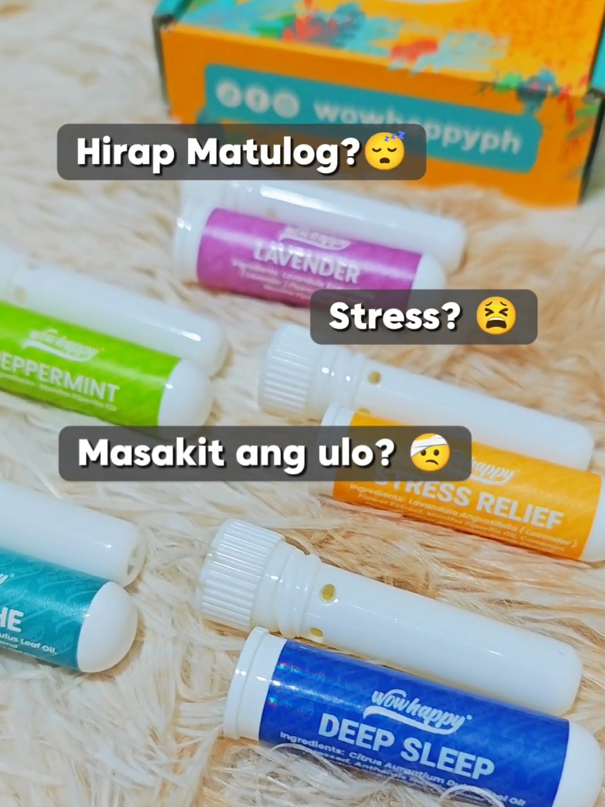 Replying to @claireramirez7 Super helpful makarelax nitong Essential Oil Inhalers 🫶🏼 #wowhappyph  #essentialoil  #StressRelief  #deepsleep  #headacherelief #essentialoilinhaler 