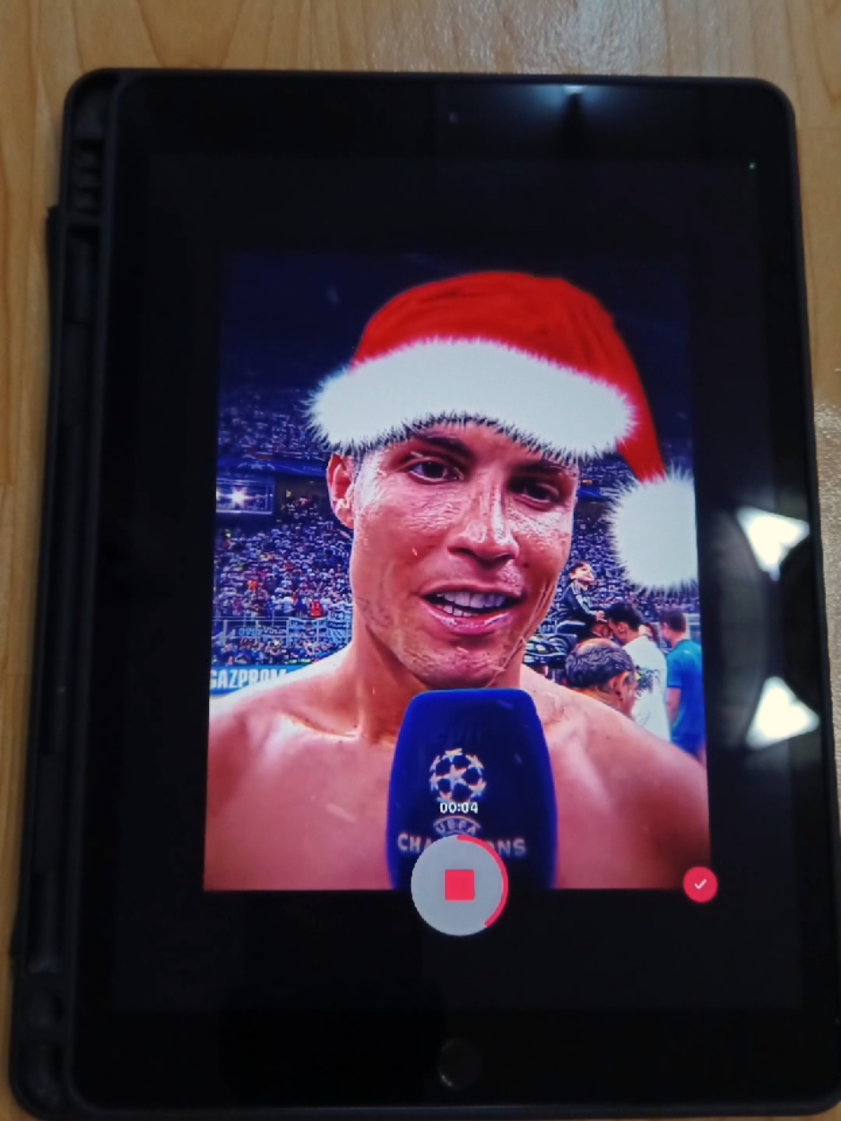 Siuuuuu X Jingle Bells🤩 #ronaldo #jinglebells #tutorial #fyp #viral #filter 