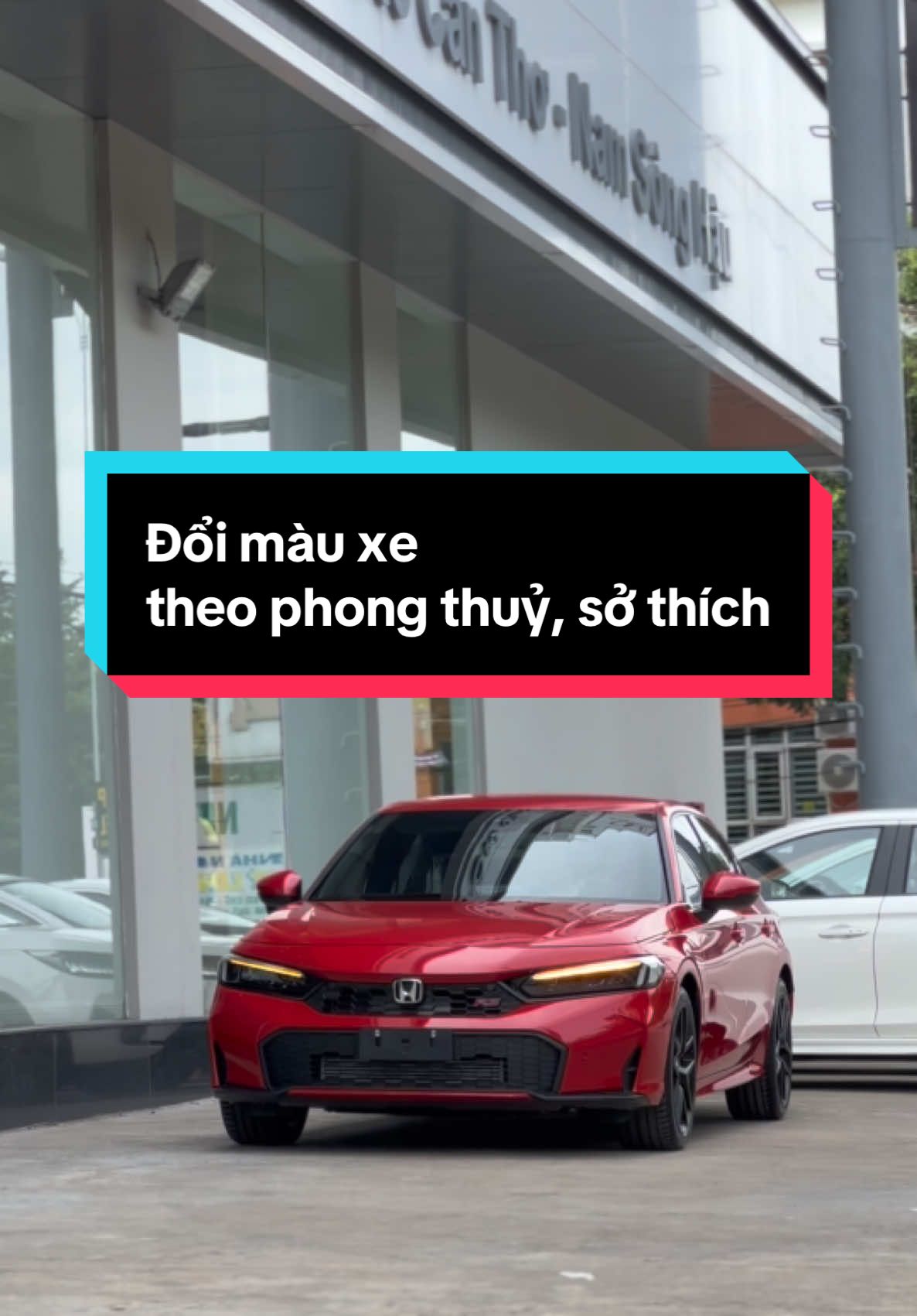 Bạn không thích màu xe nguyên bản ? Mọi việc cứ để Honda Ôtô Cần Thơ lo cho bạn !! #hondaotocantho #oto #honda #mauxe #doimauxe #hondacivic #civic