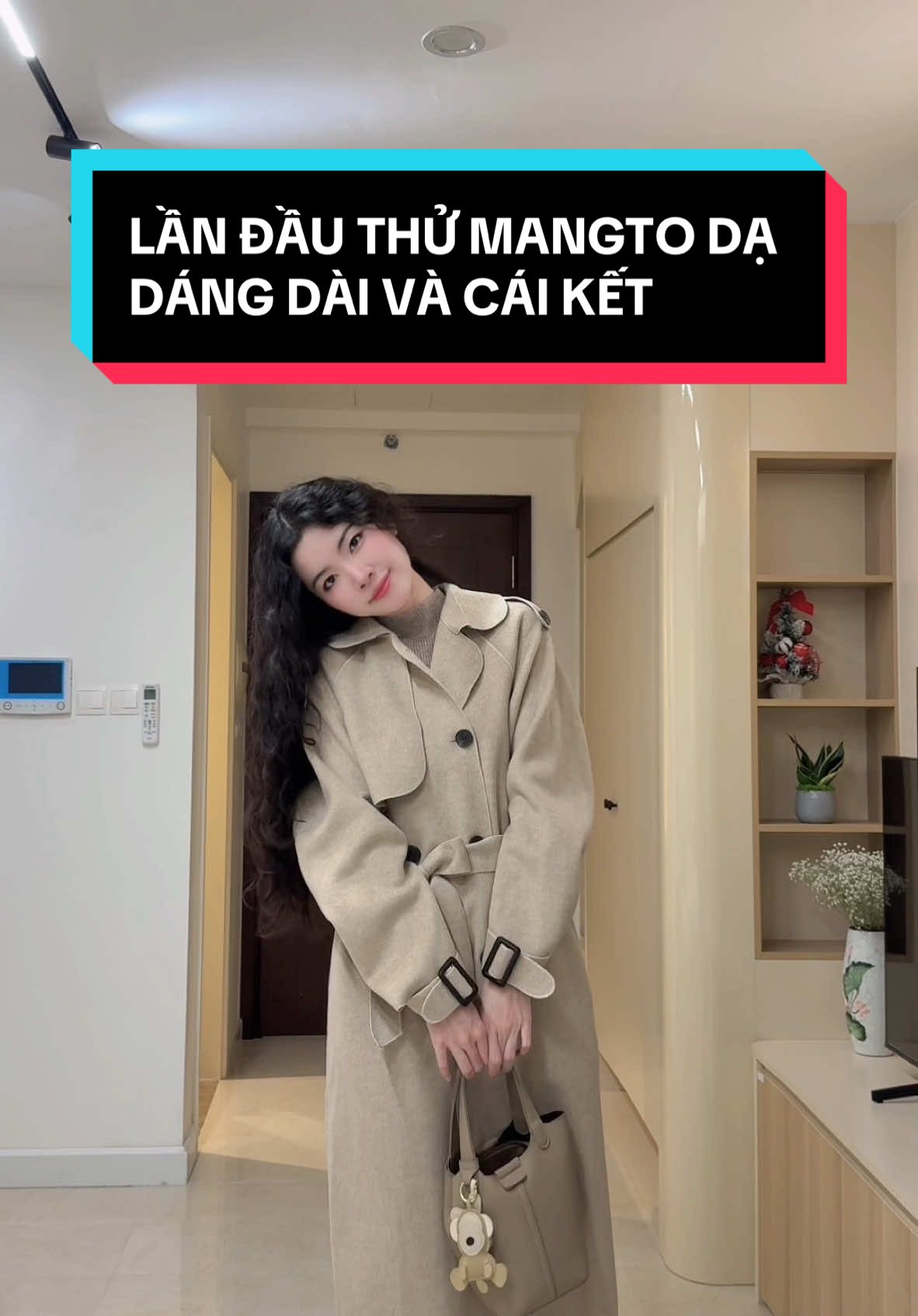 Lần đầu thử mangto dạ dáng dài và cái kết #nanakimdua 