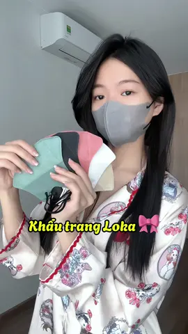 Muốn mua Khẩu Trang ưng ý. Thì cứ gặp hãng Loka là múc liền nha😘 #khautrang5d #loka 