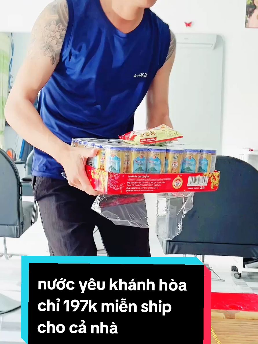 nước yến khánh thành cao cấp thùng 30 lon chỉ 197k miễn ship cho cả nhà #nuoc #khanhhoa 