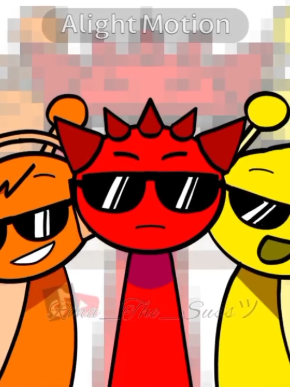 • Kewer-kewer 😎 • || Ib / Cr : @desk_sleeper || [SPRUNKI - Oren, Raddy, & Simon] #sprunki #sprunkiincredibox #alightmotion #fypage #simon #oren #raddy #🗿 