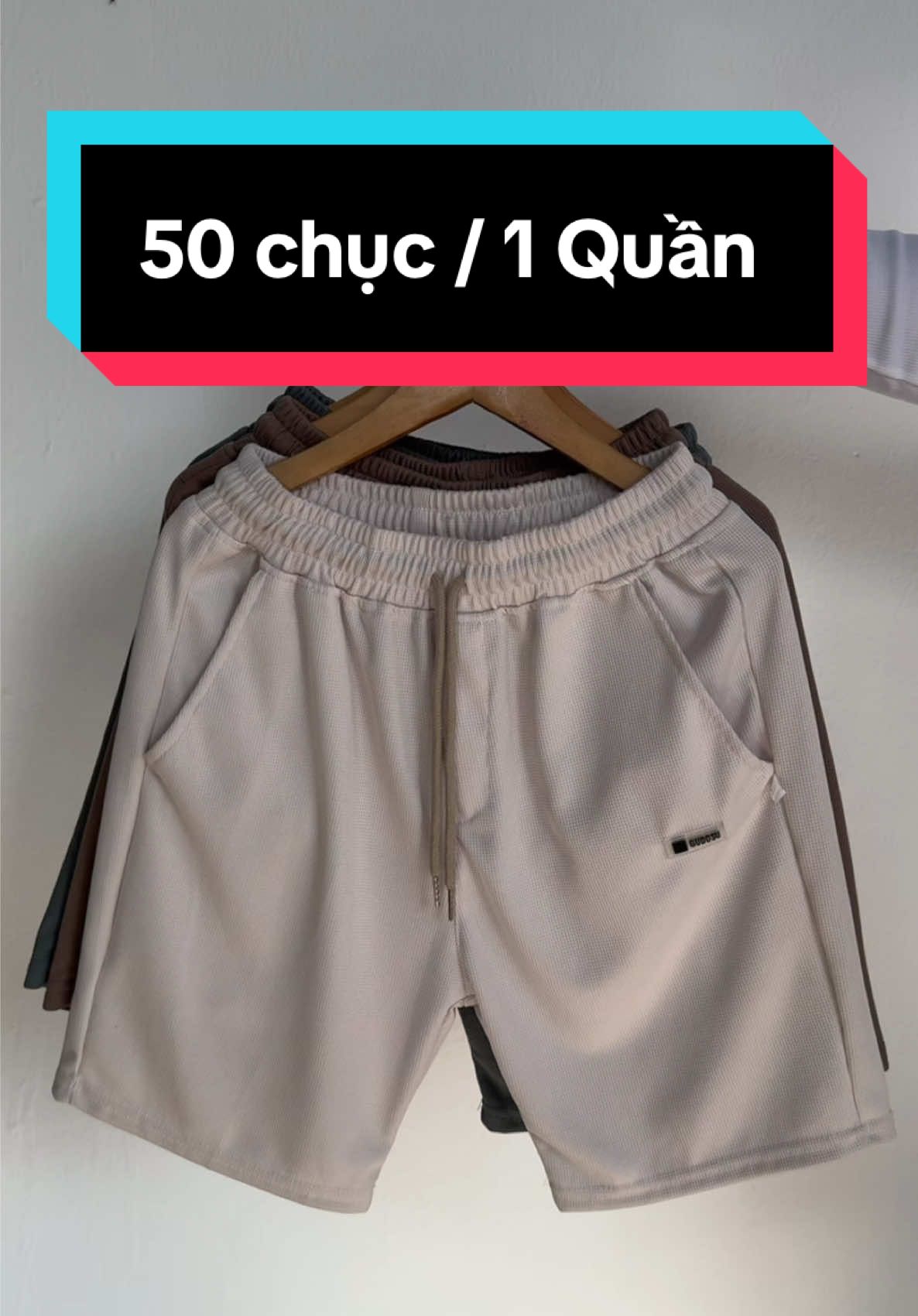 Quần Short Thun Tổ Ong thoáng mát 4 Màu dễ mặc#quanshort #thangquanshort 