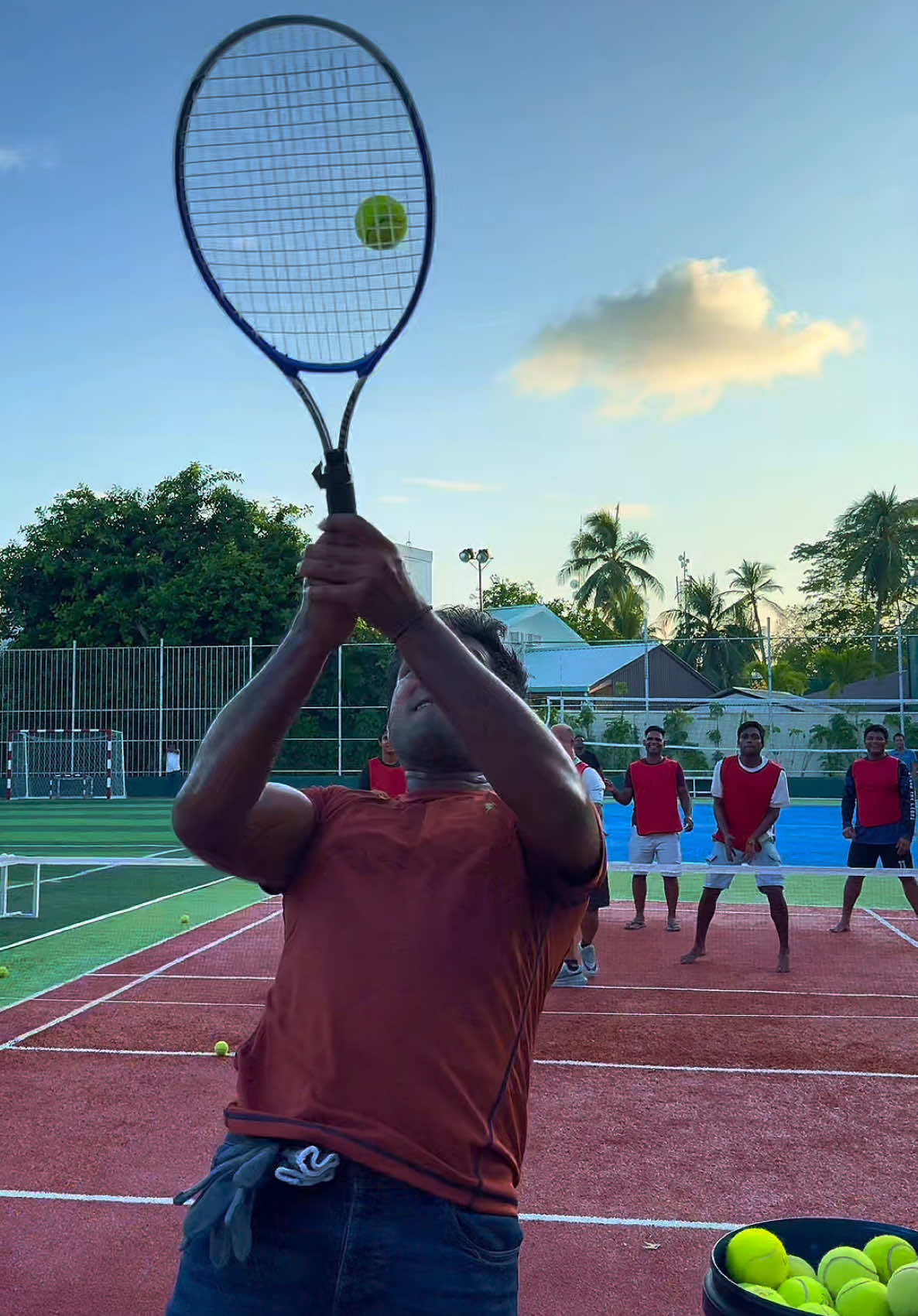 Highlights from Inter-Departmental Bashi League 2024, day 1 🎾