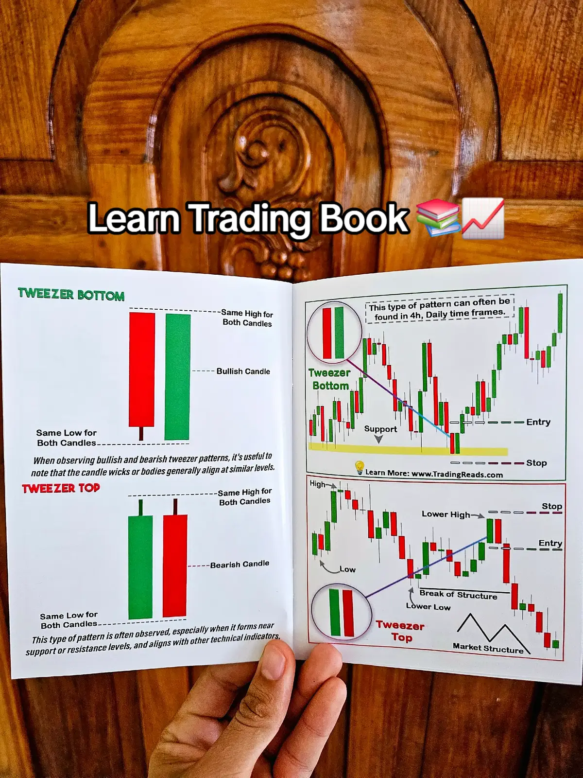 Start learing trading today by reading this useful book that covers the fundamentals of chart and candlestick patterns for trading on forex, crypto and stocks. For educational purposes only, not financial advice. #tradingbook #forex #stocks #technicalanalysis #tradingtips #daytrading #business 