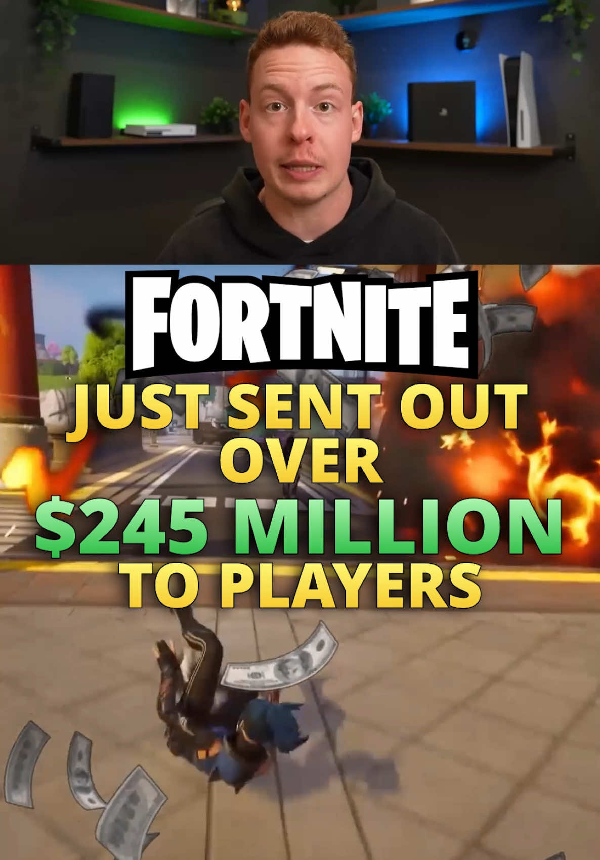 Fortnite refunds hitting different today 😮‍💨 #gaming #gamer #games #fortnite 