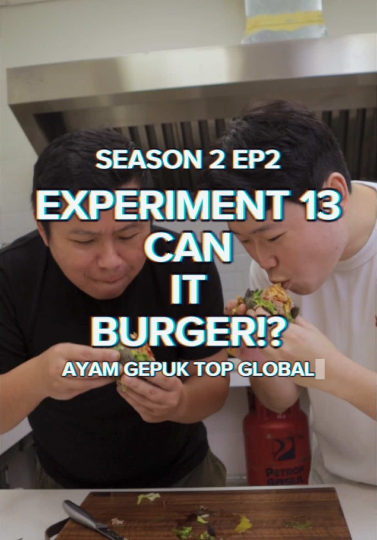The best Burger Kahwin we’ve met so far! Using shredded Ayam Gepuk from @TOPGLOBAL combined with their sambal and nut paste stacked on our Angus patty covered with cheese was sublime! Tambah telur and kicap manis just sent it to the stratosphere oh burger heaven! We hope you enjoy this creation! 