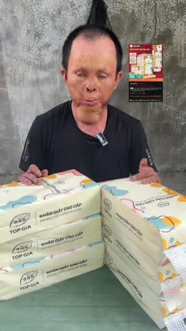 Giấy ăn TopGia ạ, Em Khang cảm ơn các bác rất nhiều #giayantopgia #xuhuong 