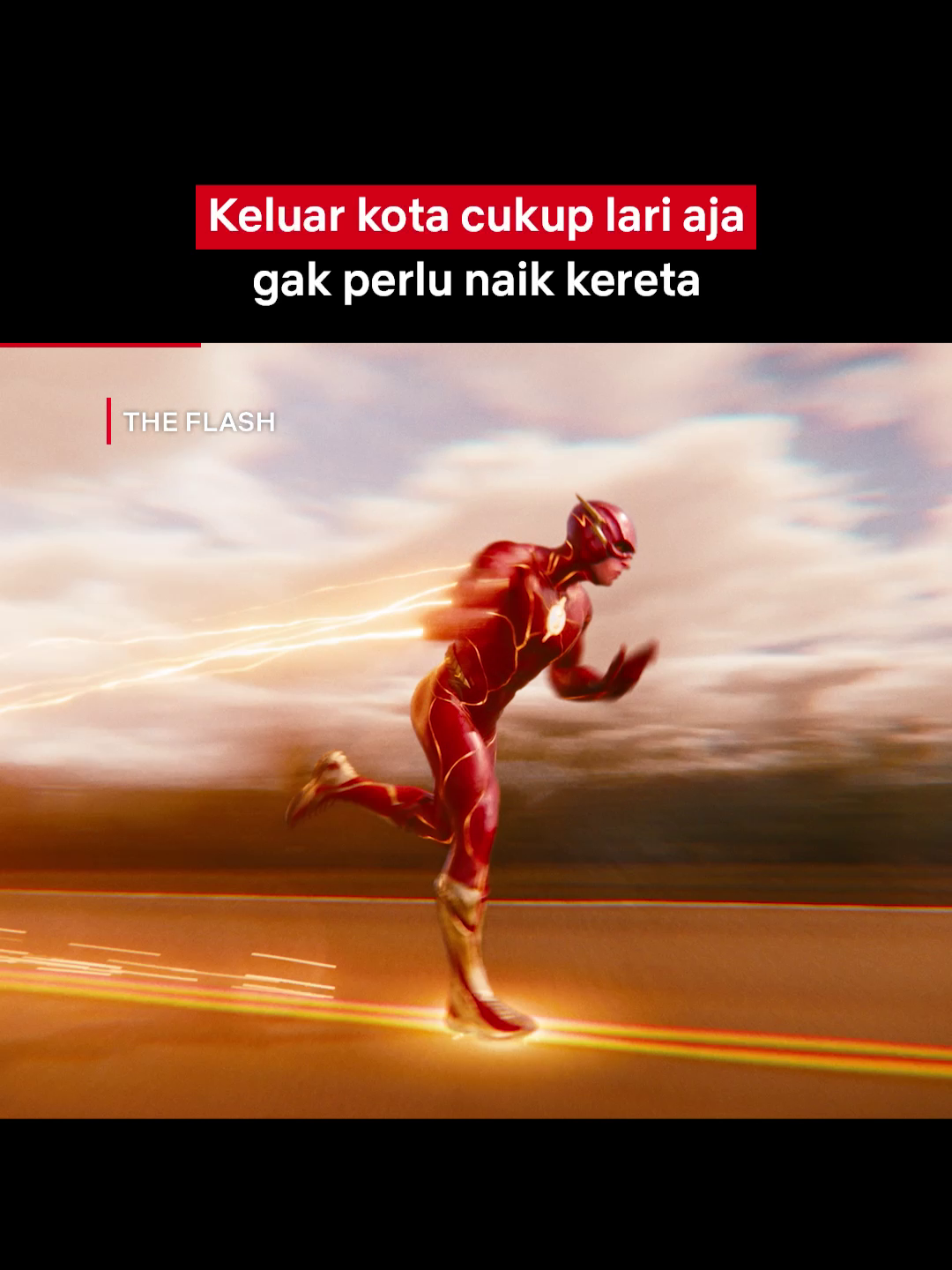 Superpower yang dibutuhkan para pejuang LDR.  #Netflix #TheFlash #EzraMiller #FilmSuperhero