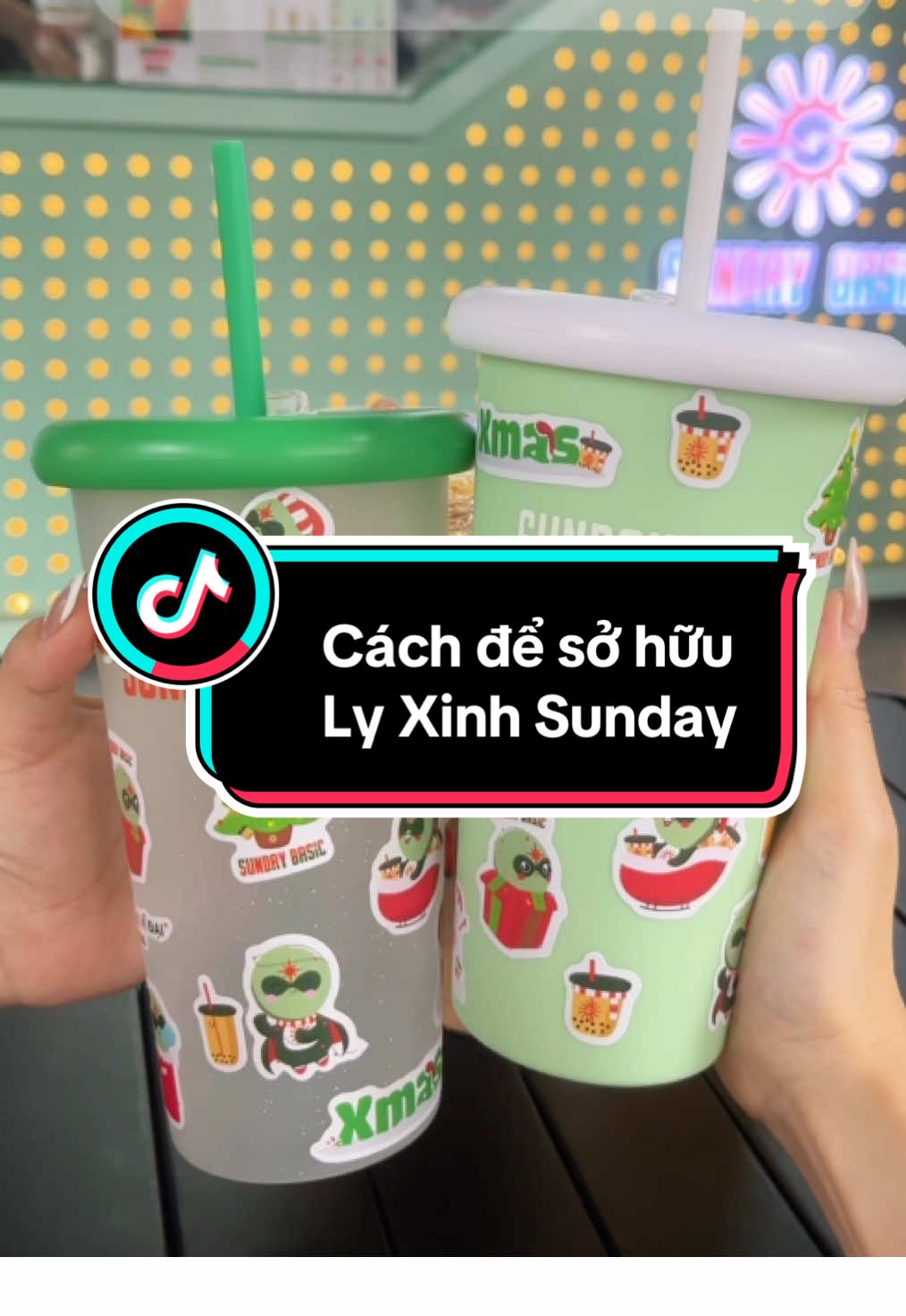 Cách để sở hữu Ly Xinh của Sunday Basic💕🥳  #SundayBasic #TraSuaSundayBasic #SundayBasicMilktea #trending #viral #xuhuong #fyp #fypシ゚ #capcut #tiktokviralvideo #tiktoktrending 