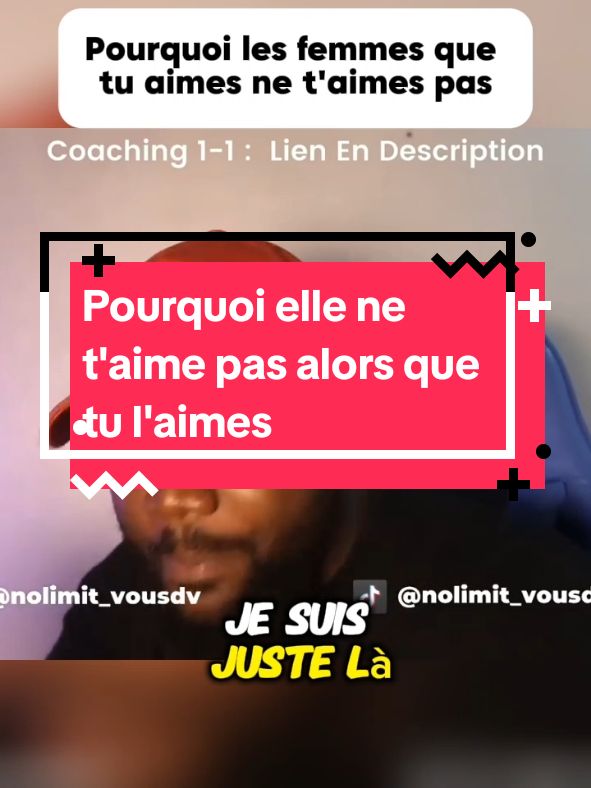 Pourquoi la femme ne t'aime pas quand toi tu l'aimes ? #nolimit #femmes #pourtoii #hommes #conseil @Le_Goat_Nolimit 🚀💊 @Men's Dating @