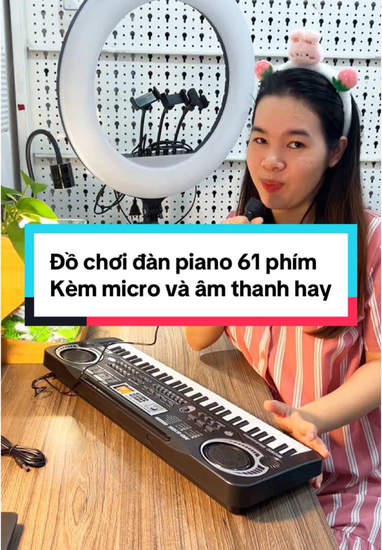 Đồ Chơi Đàn Piano 61 Phím Kèm Micro Âm Thanh Hay Nhiều Chế Độ #dochoidanpiano #danpiano #dochoiamnhac #danchobe #danpianochobe #dochoigiaoduc #dochoituduy #dochoitritue #dochoiamnhac #toys 