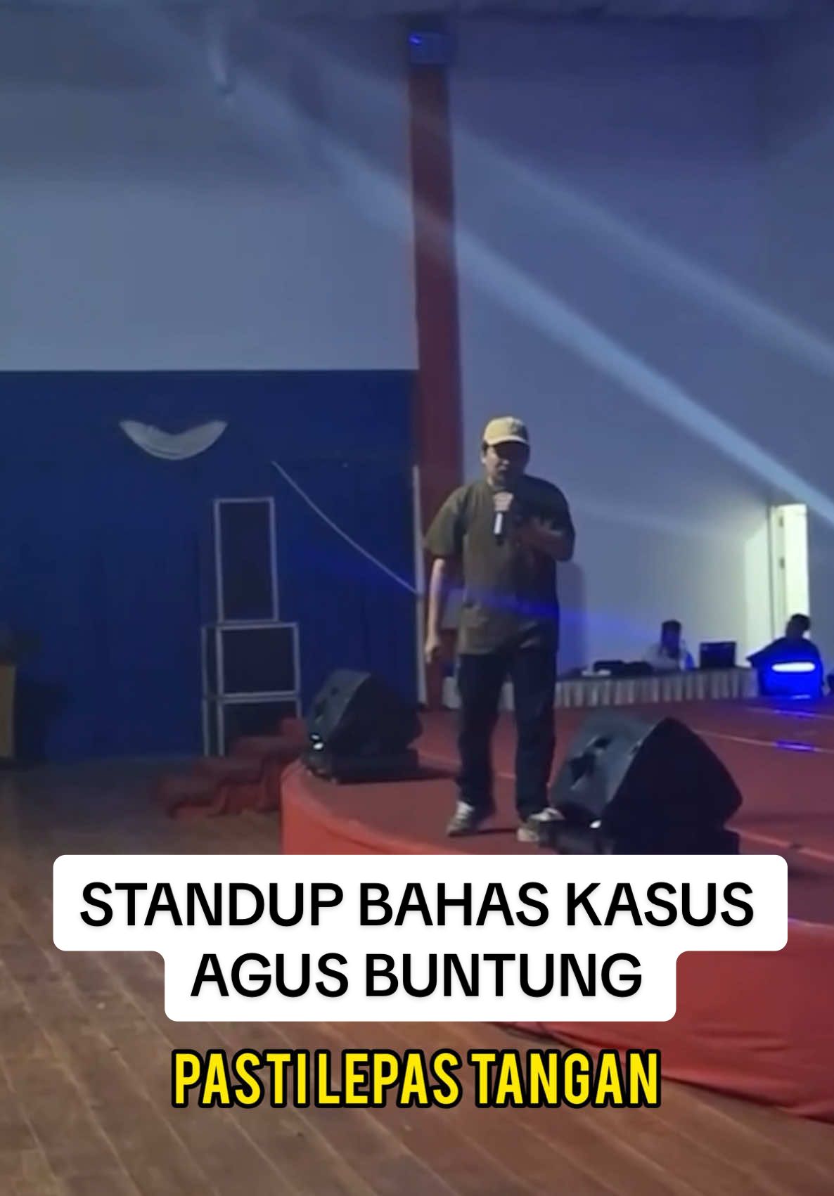 Gua udah feeling tentang Agus Buntung, makanya bikin materi ini kemaren.