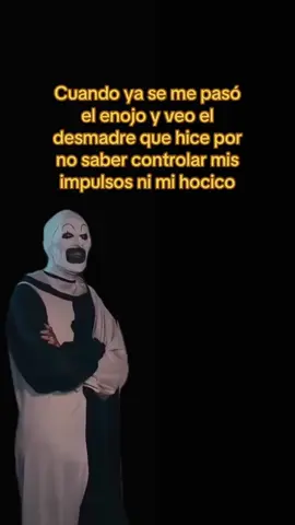 Humor 🤣 100% real :p #terrifier #artclown #humor #memestiktok #fan #flypシ #videos #estadosparawhatsapp #humortiktok #pendejadas #terrifiertheclown #mipersonalidadsebasaen 
