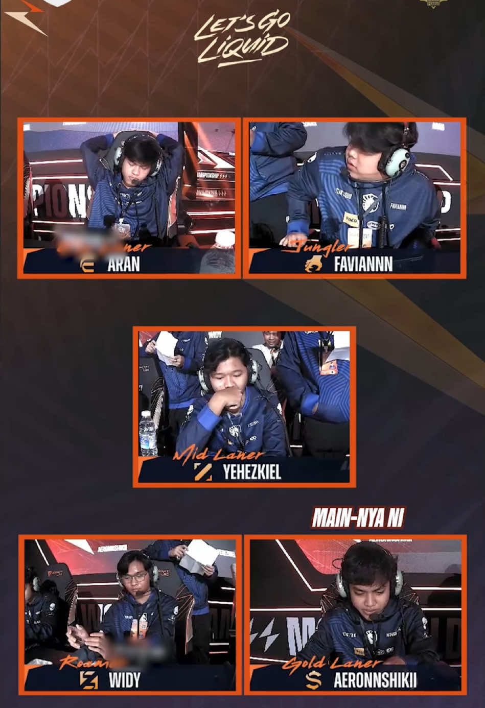 Comelnye budak ni berbual macam tu dalam mic check😂 Korang dah tengok belum? Kalau belum, jom ke YouTube Team Liquid ID!👀 #LetsGoLiquid