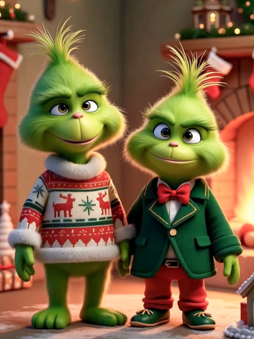 Grinch dance #cute #grinch #grinchtiktok #christmas #merrychristmas #xmas #christmastree #festivefun #winter #christmasmagic #ai #mustwatch #fyp #viraltiktokvideo 