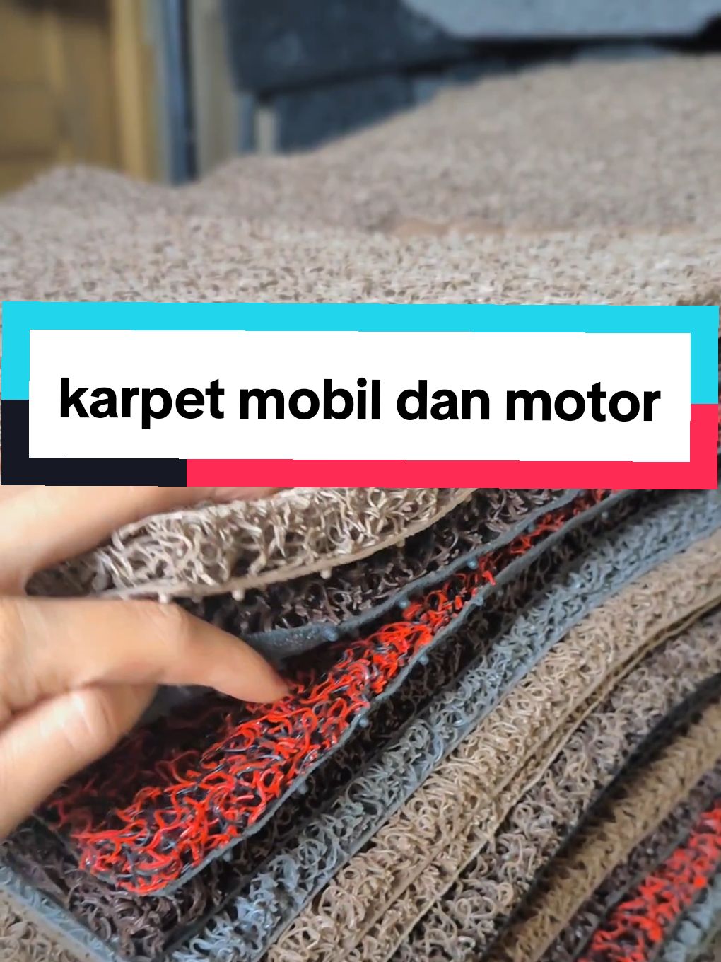 ‼️promo karpet motor mobil‼️ yukk order perkarpetan untuk kendaraan anda😋  tersedia untuk motor dan mobil harga mulai dari 39rban aja bestiii😍🔥 yukk co di live aku dapatkan bonus spesial untuk kalian🥰 tersedia juga dari berbagai merk mulai dari yang biasa sampai yang paling premium❤ #ledmotor #ledmobil #karpetmotor #karpetmobil #jj #viral #soundviral #aes #turbo #aksesoris #lampu #lampu  #CapCut 