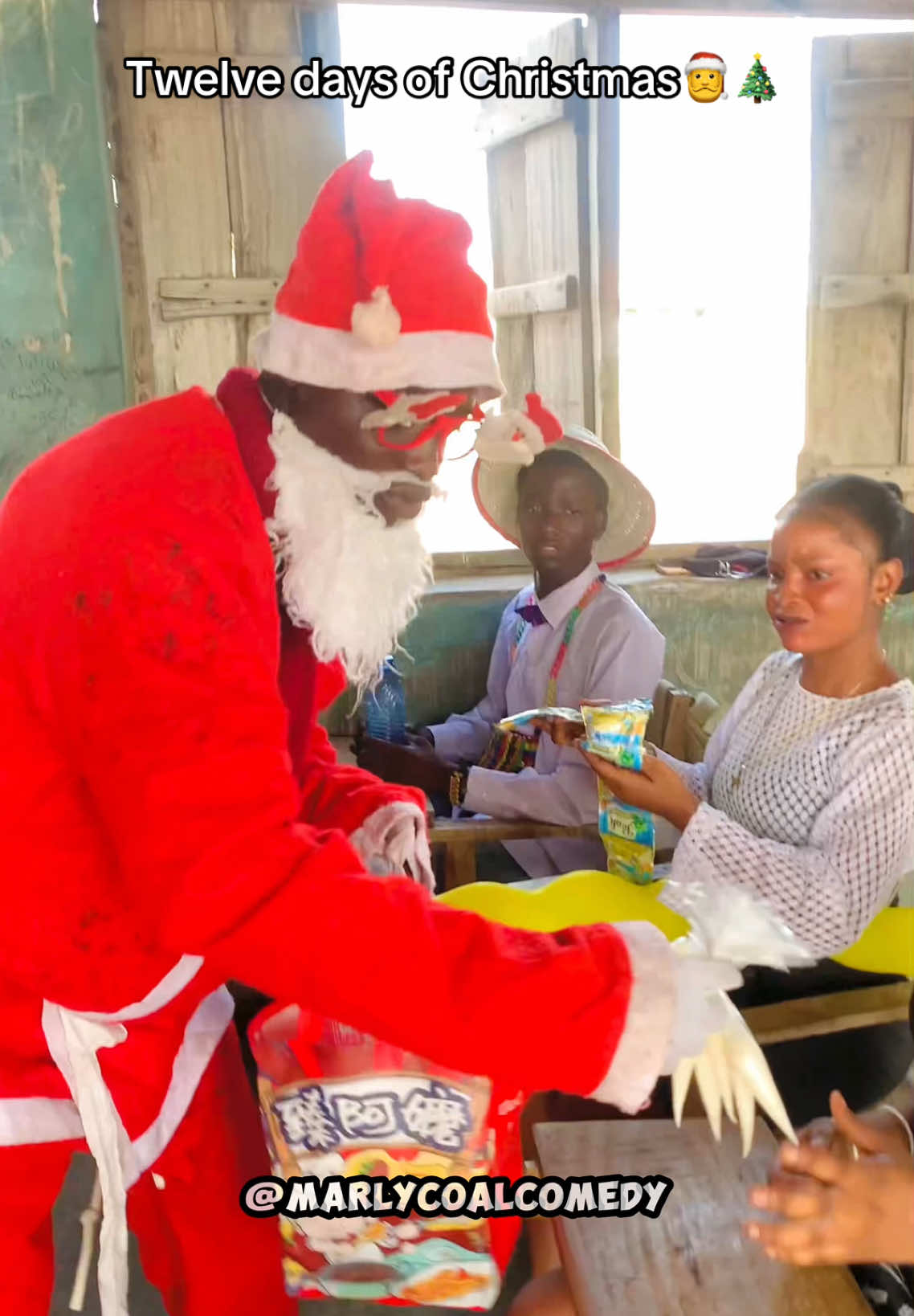 Jingle Bell❌ Garri Bell✅ #Marlycoal #fyp #fypシ゚ #comedy #christmas 