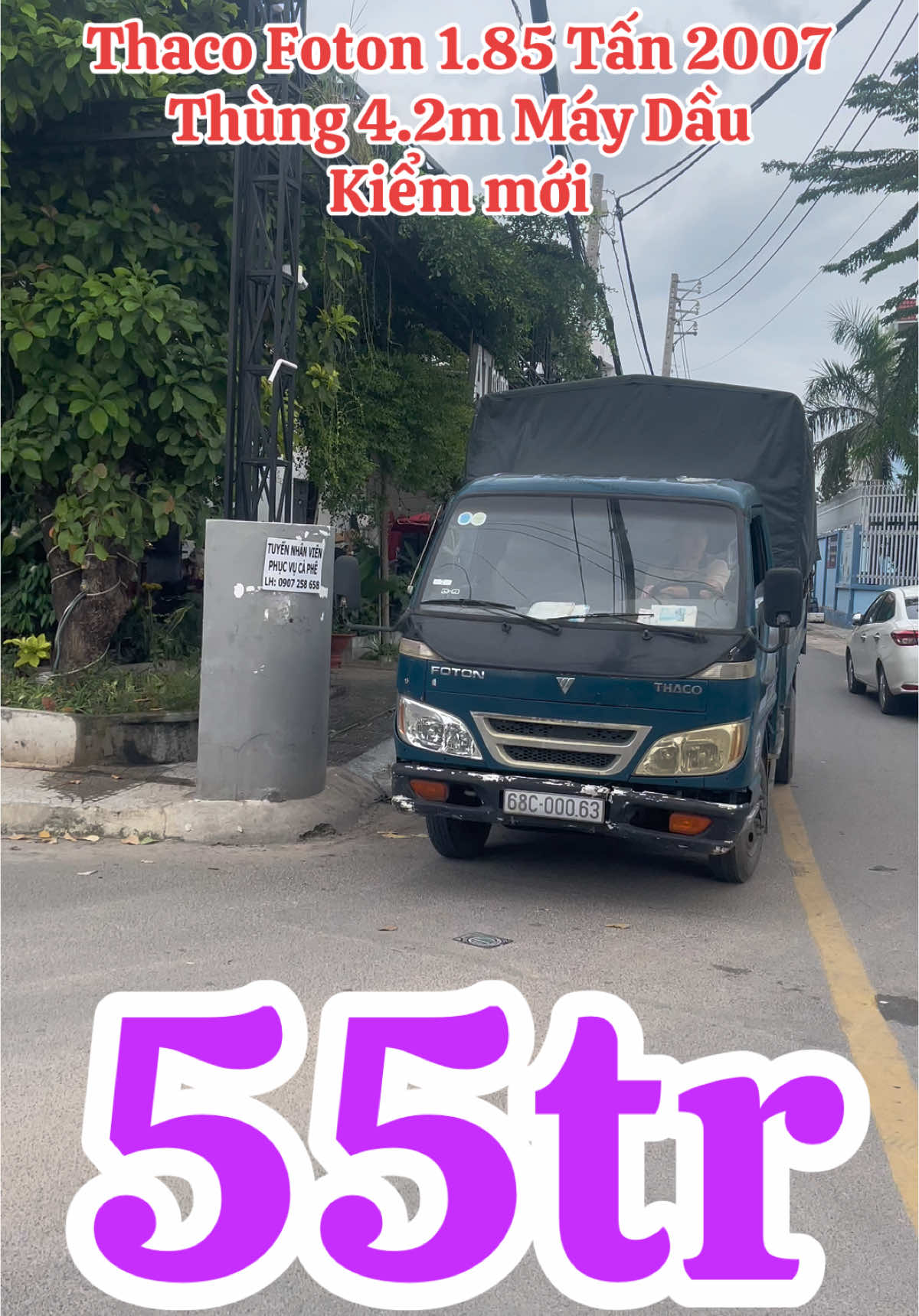 Thaco Foton 1.85 Tấn 2007 Thùng 4.2m Máy Dầu Kiểm Mới 55tr #anhtanxetai #tanxetai #thacofoton #foton #foton2tan #xetaikhoinghiep #xetaigiare #xetaivaichuctrieu 