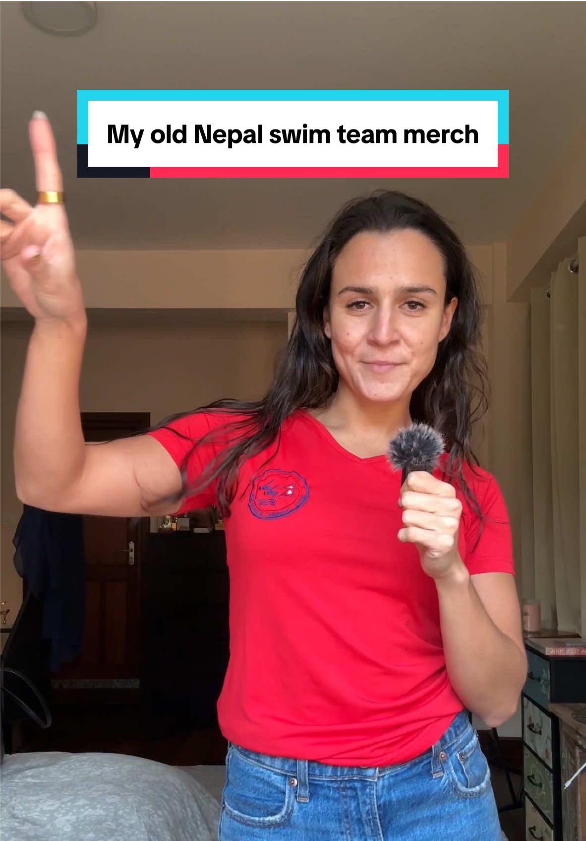 My old Nepal Swim Team Merch! 🇳🇵🤩   #nepali #nepalitiktok 