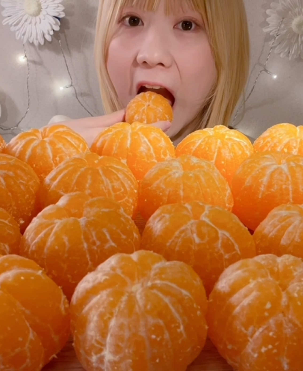 みかん🍊 Mandarin Orange🍊 #tiktokasmr #mukbang 