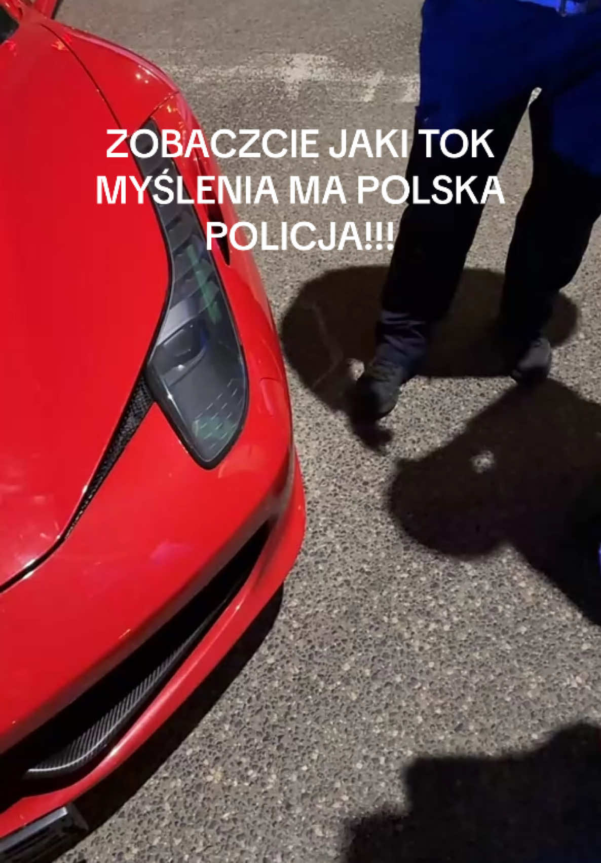 Zobaczcie jaki tok myślenia ma Polska policja NITRO TEAM 458#nitro #CAR #LIVE #kochamcię #cartiktok #LIVEhighlights 