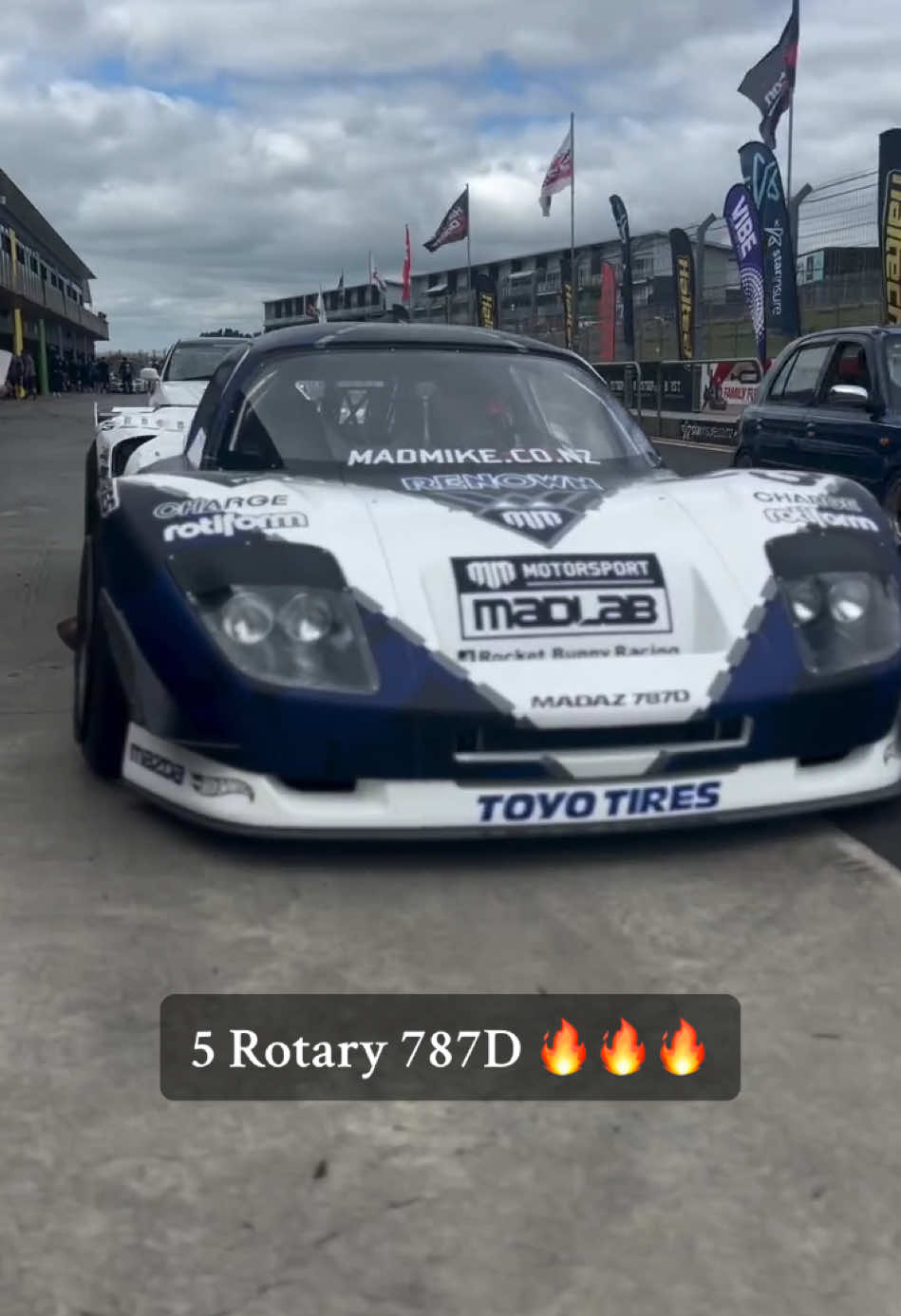 Sound Insane 🔥🔊🥰 @Mad Mike Whiddett #mazda #madmikewhidett #cardrift #rotary #5rotary #787D5rotary #foryoupage #typ #fyp 