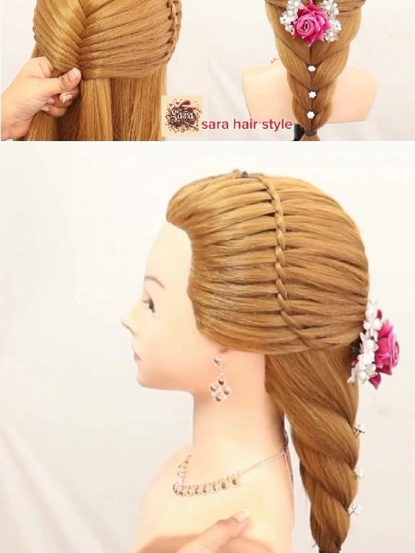 Sara Hair style  News Hair Style  Easy hairstyles Party hairstyles Wedding hairstyles Stylish hairstyles #pleaseunfrezzemyaccount  #fouryou #fouryoupage  #fyp #hairstyletutorial  #hairstyleideas #vipbeautysalon #viewsproblem #pleasesportme🥀🥀🥰🥰🥰🤗🤗 #foryoustudio #newhairstyle #newhairbun #simplehairstyle #lehngahairstyle😍😍😍😻😻  #sareehairsyle❤️❤️  #middleparthairstyle  #usa🇺🇸 #sarahairstyle💎 