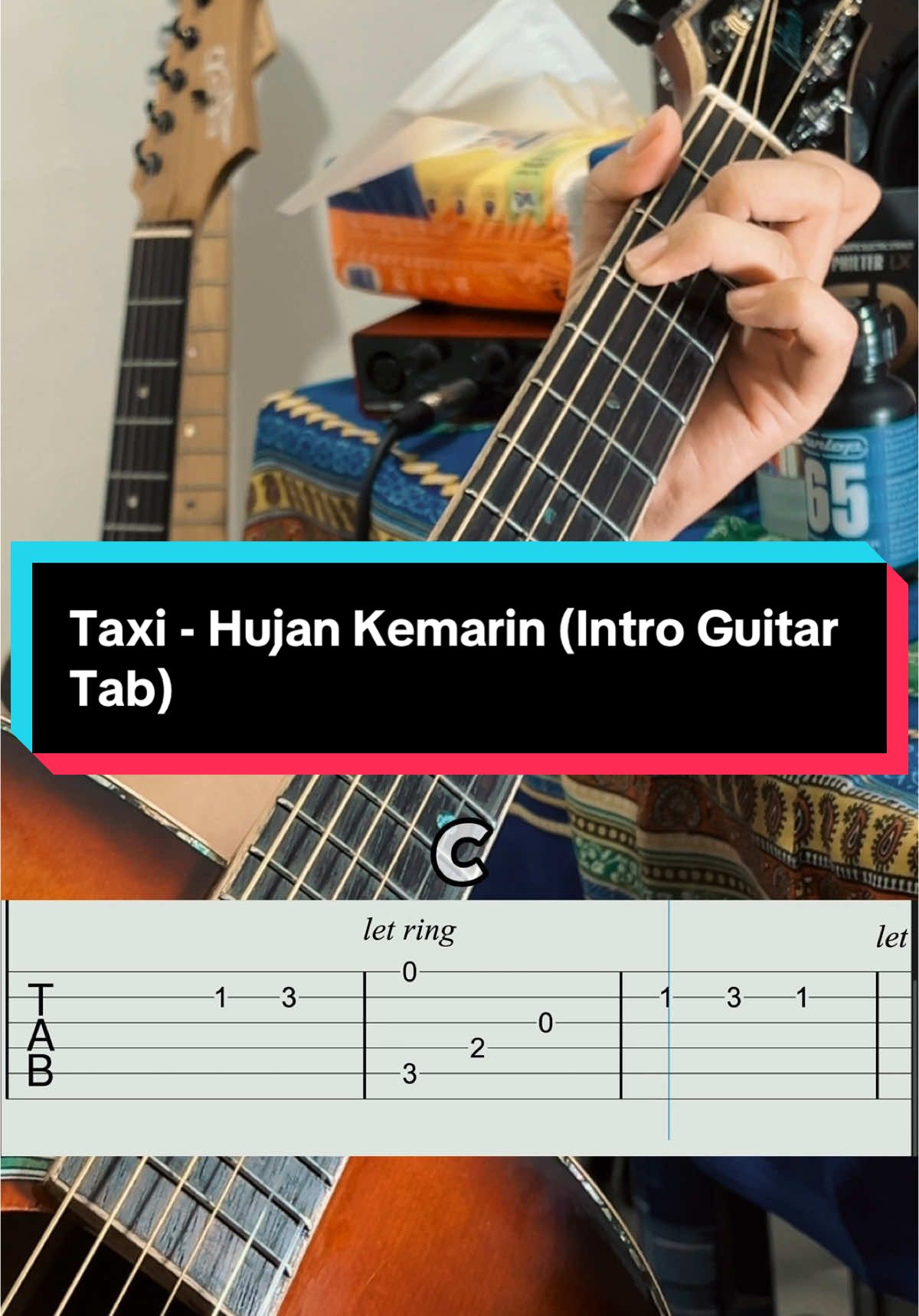 Taxi - Hujan Kemarin (Intro Guitar Tab)