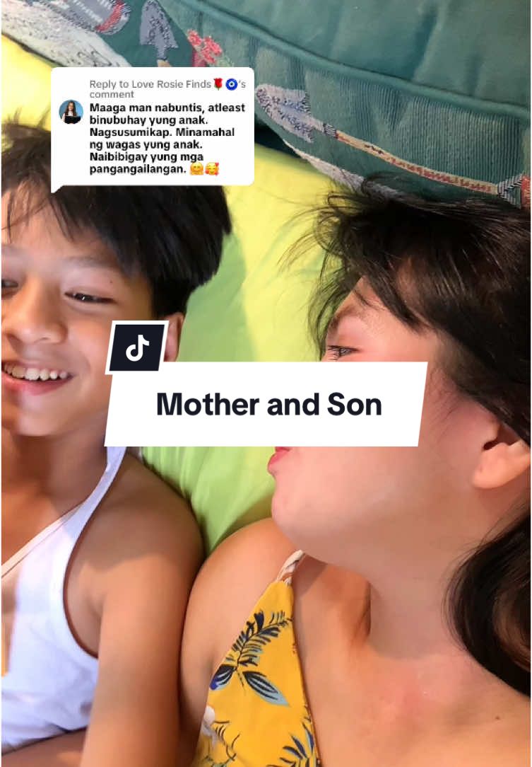 Replying to @Love Rosie Finds🌹🧿 alam ko lilipas ang panahon at eto ang pinaka magandang ala ala ko sa buhay ko🫶🥰 #motherandson #myonlyson 